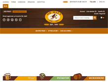 Tablet Screenshot of microbirrerie.mr-malt.it